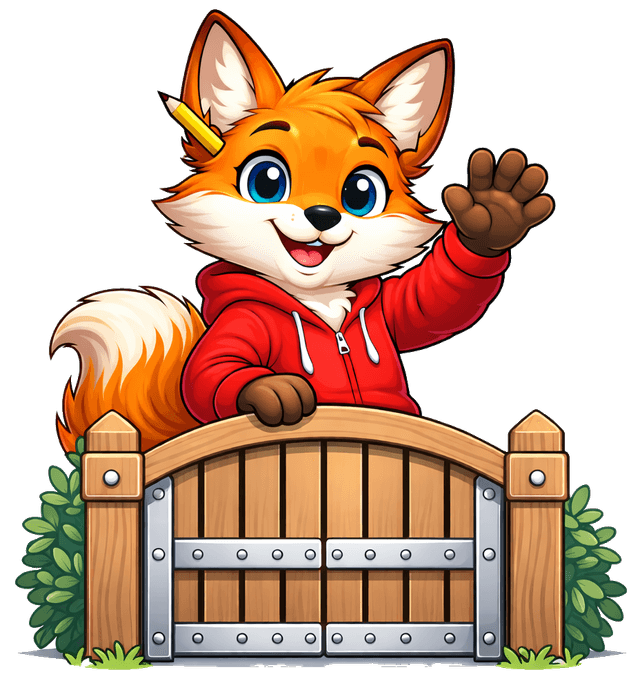 Gate, the RedFoxGate mascot